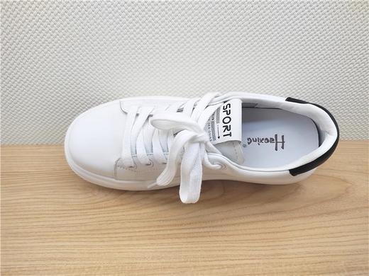 豪行秋冬新款23371608真皮运动休闲低跟女鞋单鞋皮鞋 商品图2