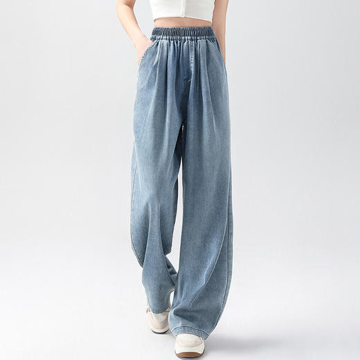 馥迦舒适透气天丝牛仔裤 商品图3