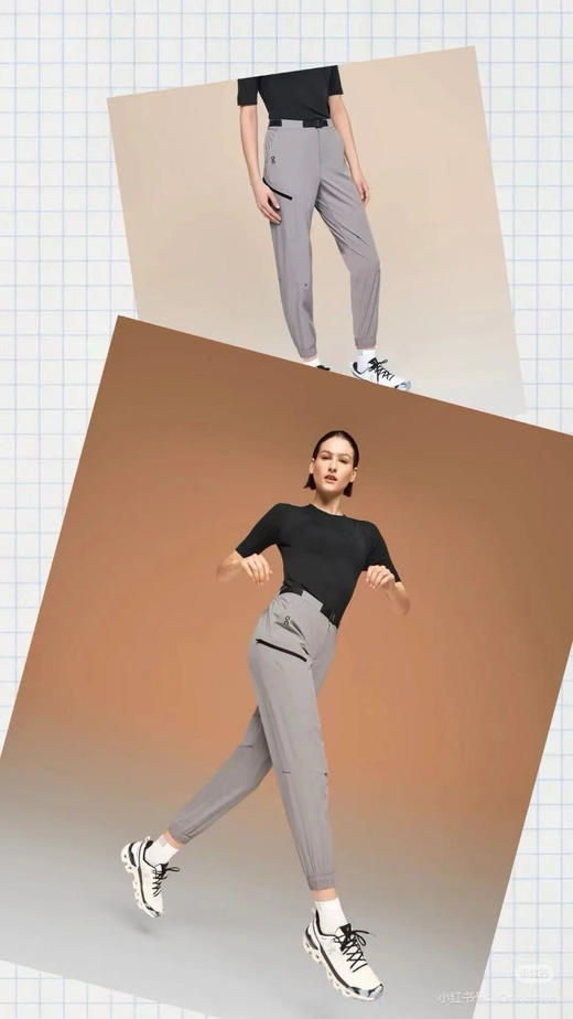 【有货 拍下改价】 On 昂跑新一代女款轻量夏季 多功能长裤 新色这个灰好出彩 商品图7