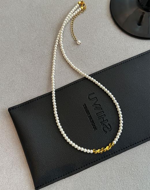 进口施华洛珍珠转运小米珠项链 商品图0