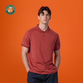 罗兰加洛斯法网速干polo衫网球短袖男夏新款透气凉感运动训练T恤