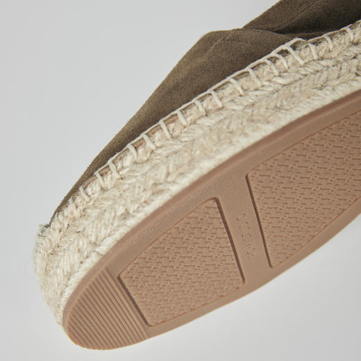 ROMI STUDIO“ old money”系列 英伦休闲反绒手工编织渔夫鞋 S3578 商品图3