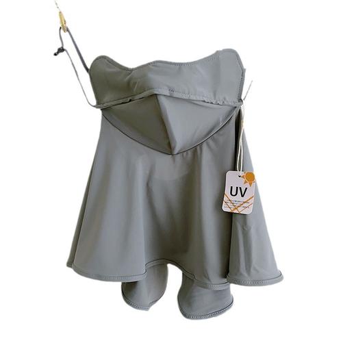 「立体防蹭妆！全脸防晒」防晒面罩脸基尼面纱口罩全脸防紫外线遮阳女户外骑行冰丝脸罩配饰 商品图4