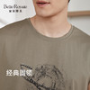 皇家丽美2025夏季新款男背心坎肩无袖T恤上衣圆领汗衫潮JJT92505 商品缩略图3
