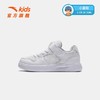 安踏儿童大网眼透气低帮板鞋2025夏新款男女小童犟弹宝宝小白鞋332529931S 商品缩略图0