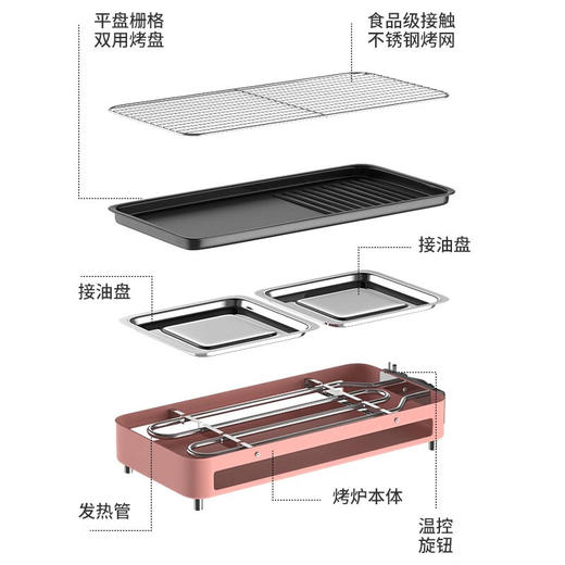 都市太太大吃一鲸烧烤机_煎烤一体机【K】 商品图4