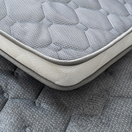 多喜爱 优享乳胶椰棕护脊床垫（(白/灰) 【泰国乳胶】【3E椰棕】【3D定型】【五层结构不塌陷】【脱糖工艺】【针织面料】双重体验呵护脊椎 商品图7