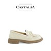 CASTALIA-甜美蝴蝶结圆头乐福鞋3CM 商品缩略图0