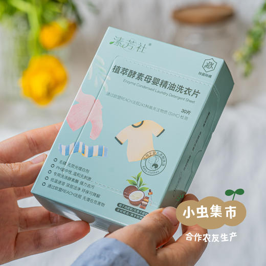 植萃酵素母婴精油洗衣片 30片/盒 | 合作农友生产，产自广州，生产商：顾莉俊 ＆【公平贸易农人定价】 商品图5
