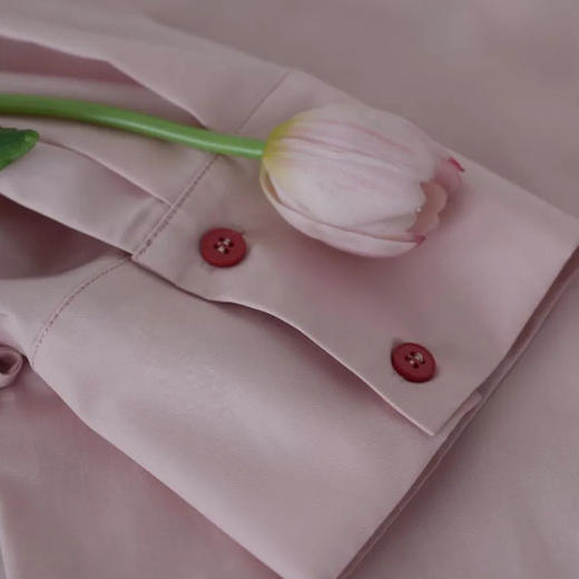 伊泺杉天丝蝴蝶结衬衫 | 莱赛尔天丝面料，垂感很棒；蝴蝶结绑带更具设计感，独特吸睛【3-5天发货】 商品图6