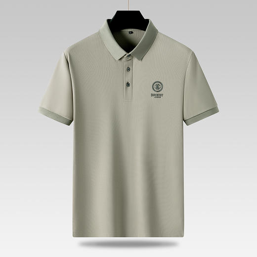 【冰丝弹力】【DWD】大依优型大码男装短袖POLO衫冰感透气加肥加大大号半袖上衣男士 商品图1