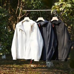 2025新款城市机能系列轻量化防风防泼水！春夏季新款男户外防晒连帽夹克！