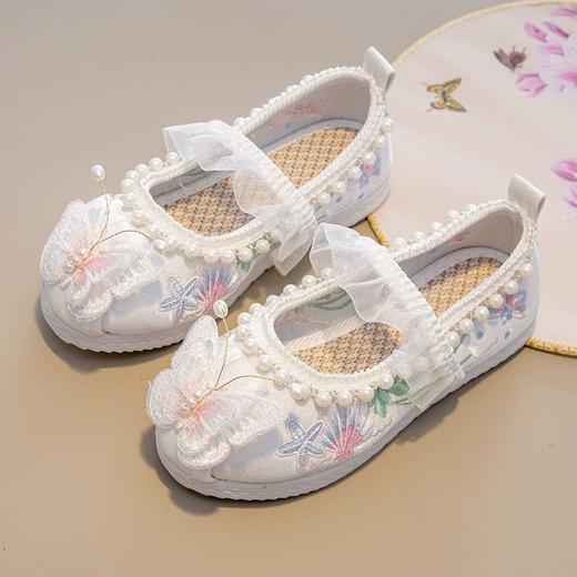 【苏城纪汉服绣花鞋】春夏款女童童鞋	蝴蝶 商品图6