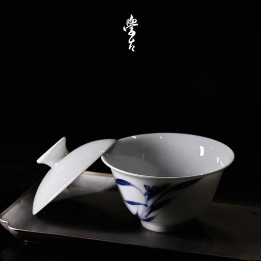 娜家兰花沁香盖碗 商品图0