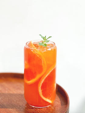 满杯红柚（绿茶底）