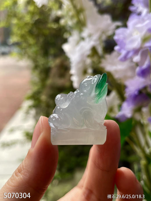 冰飘翠金蟾印章【5070304】具体价格微信咨询 商品图1