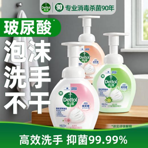 滴露玻尿酸泡沫洗手液西柚+青柠+花香 商品图0