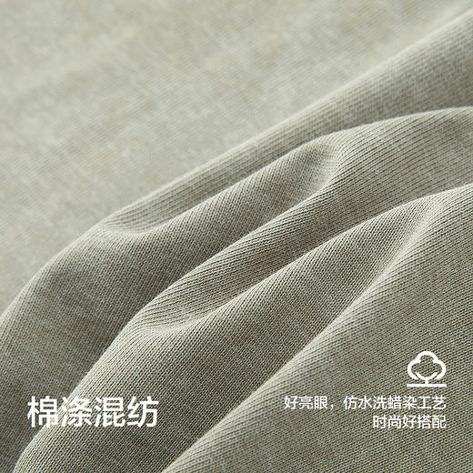 森马短袖T恤男个性潮酷户外印花t恤2025夏季新款圆领针织上衣宽松 商品图2