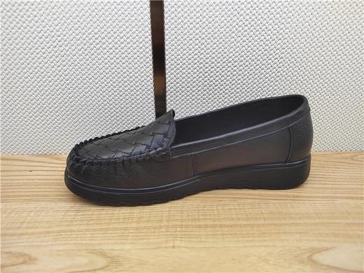 豪行22372201真皮复古休闲低跟女鞋单鞋皮鞋 商品图3