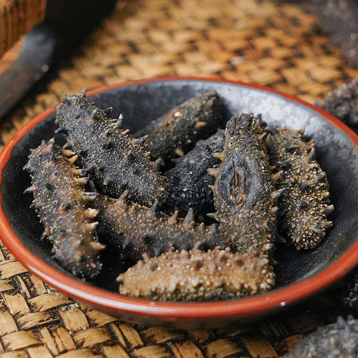 国标特级淡干密刺海参30~40头 250g 60~85头 500g礼盒装 商品图1