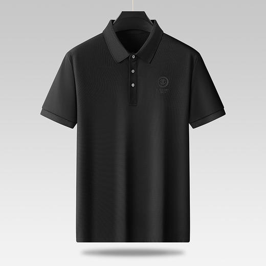 【冰丝弹力】【DWD】大依优型大码男装短袖POLO衫冰感透气加肥加大大号半袖上衣男士 商品图2