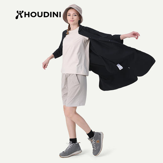 HOUDINI胡丁尼 Route Shirt Dress 路径 女快干休闲中长款衬衫裙169794 商品图2