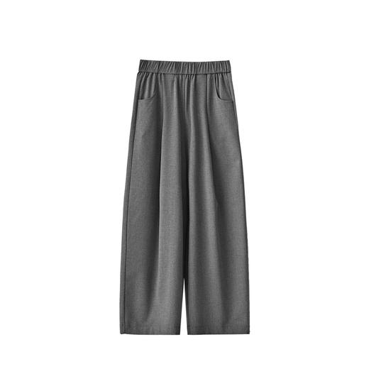 2025春夏新款女裤直筒垂感醋酸天丝TR高级质感慵懒八分休闲裤！ 商品图5