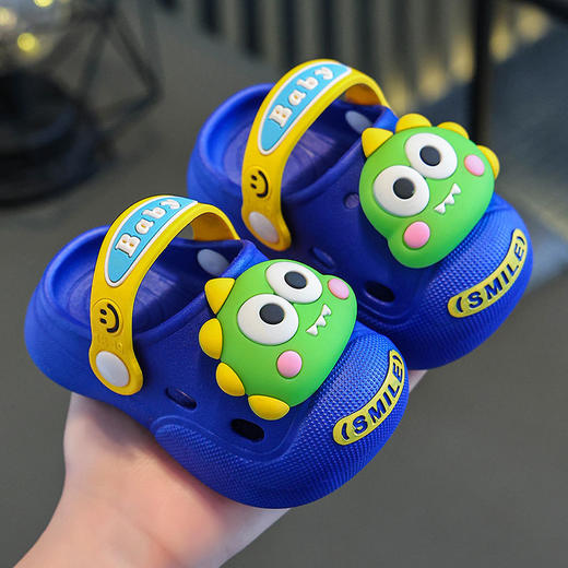 【超柔超Q❗️儿童可爱洞洞鞋】厚底软弹，柔软耐折，防滑鞋底，夏季女童室内防滑卡通男童中大童宝宝凉拖外穿沙滩凉鞋 商品图2