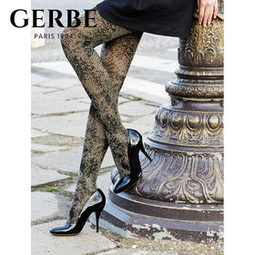 Gerbe格伯 法国原装进口女士连裤袜 欧美时尚性感女丝袜YCSHO 97d