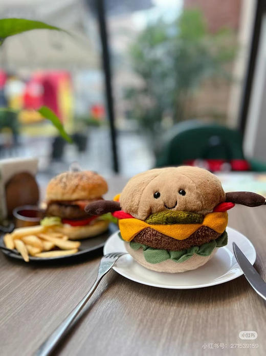 临时上架~！Jell趣味汉堡包！毛绒玩偶公仔 商品图10