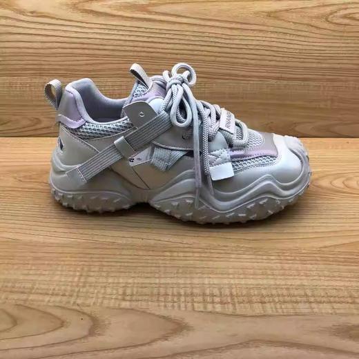 豪行2024年夏季新品时尚潮流休闲轮胎厚底老爹鞋24277202 商品图4