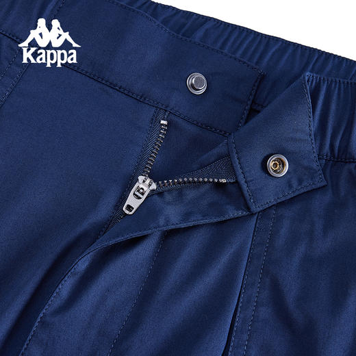 Kappa卡帕背靠背运动长裤男夏季新款宽松直筒裤休闲工装裤子男士K0F32AX71 商品图3