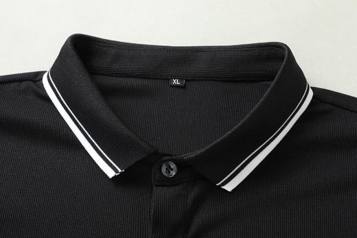 【冰丝】【DWD】大依优型大码男装短袖POLO衫冰感透气加肥加大大号半袖上衣男士 商品图4