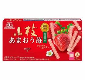 森永小枝盒装草莓味代可可脂巧乐力制品59.4g/盒