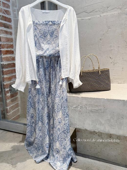 生活闪闪发光 | 春夏万能美好罩衫 亚麻人丝天然舒适 米杏色 商品图4