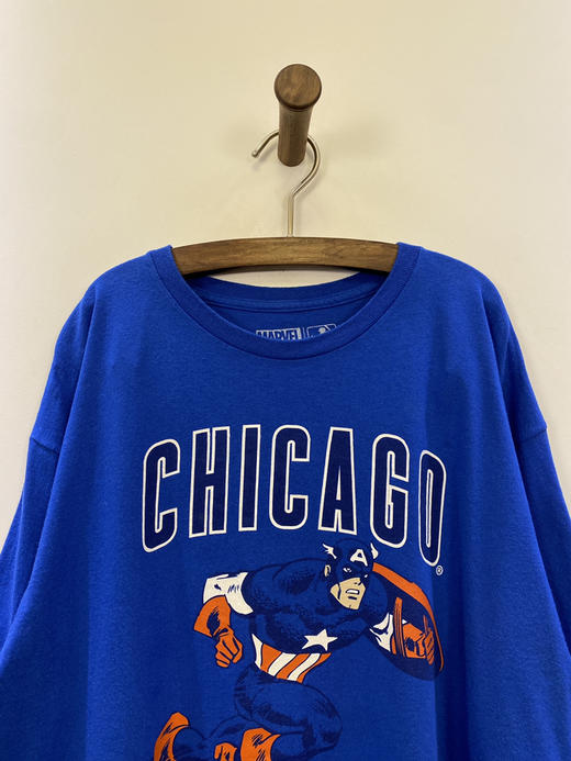 MARVEL 漫威 X MLB 美国职业棒球大联盟 短袖T恤 _SST(XL) 商品图1