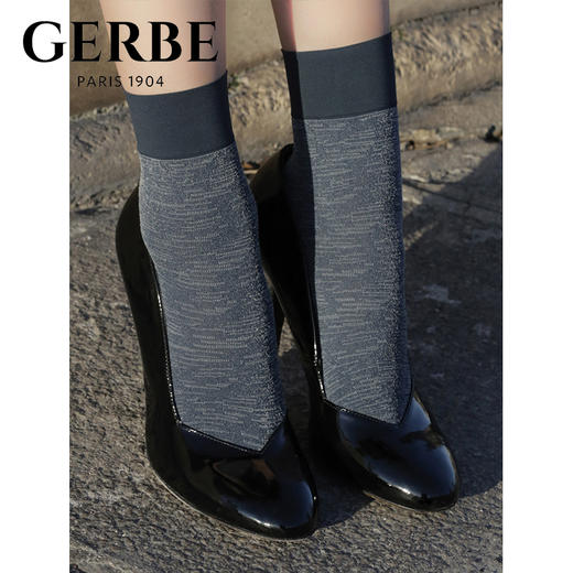 Gerbe格伯 法国原装进口女士短袜 女丝袜 YQVDE 100d 商品图0