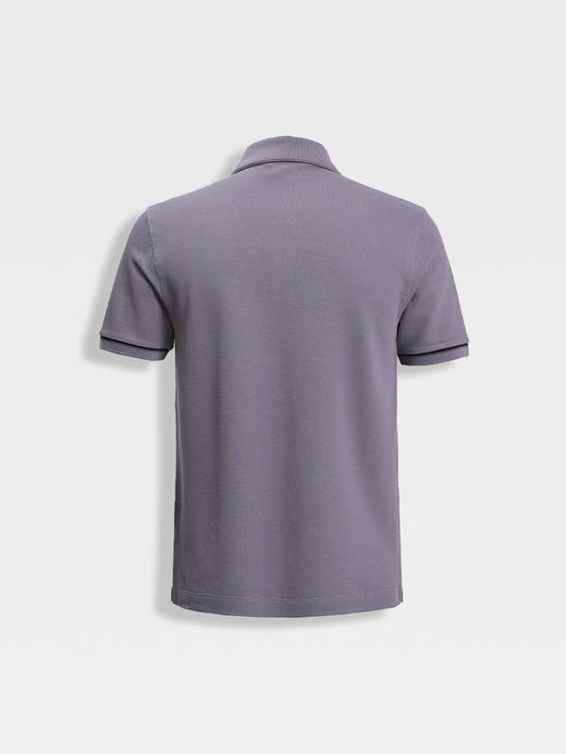 callisto海藻紫桑蚕丝混纺T恤 商品图1