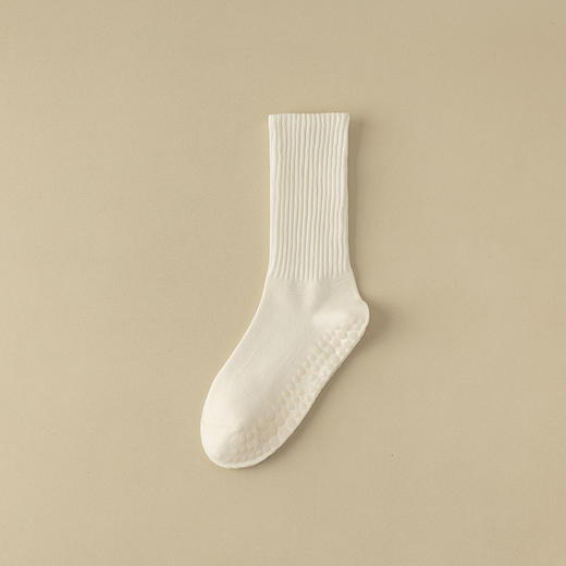 【YW】无忧购29元5双马卡龙色瑜伽袜子中筒袜/专业防滑运动地板袜（截单后7天发货) 商品图11