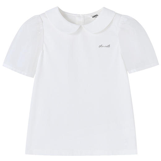 【实体店同款】女童短袖上衣夏季新款安奈儿童装AG521662 商品图5