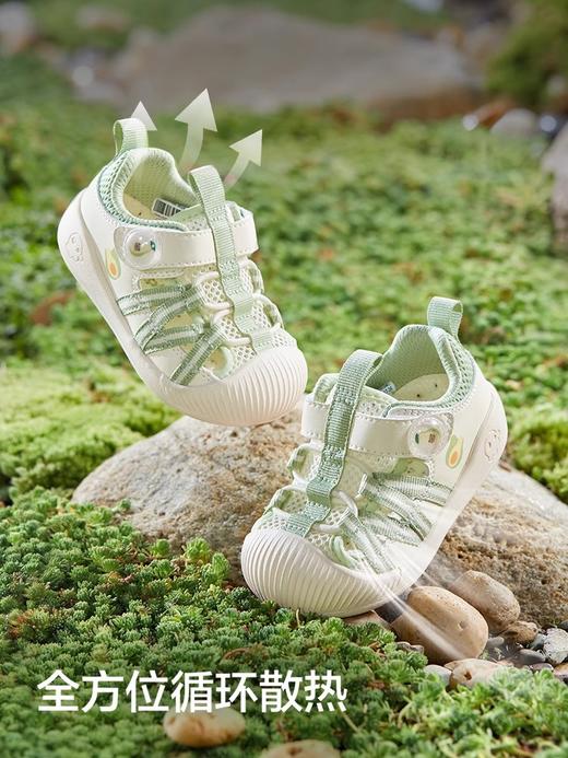 巴拉巴拉童鞋宝宝学步鞋儿童凉鞋婴儿2025夏季新款网布鞋子男女童 商品图2