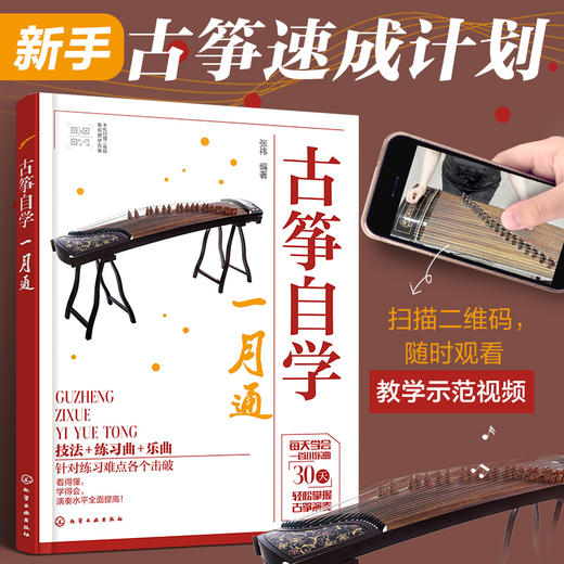 古筝自学一月通 商品图0