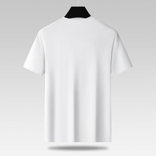 【棉质】【DWD】大依优型大码男装短袖T恤圆领 透气加肥加大大号半袖上衣男士 商品图1