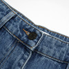 ROMI STUDIO-B【高品质】四季刚需高腰直筒休闲蓝色复古牛仔裤N2750 商品缩略图4