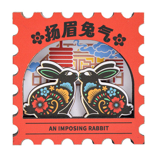 【十二生肖动物冰箱贴】 木质磁性贴新年文创意国风旅游纪念礼品 商品图4