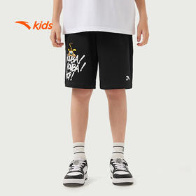 安踏儿童针织五分裤男大童潮流系列潮流男针织五分裤352528709