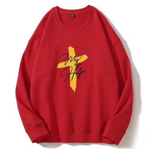 Wmyhelp棉卫衣春节款厚实宽松质量好460克 商品图2