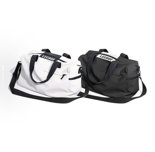 乐凯奇 LECAGE 干湿分离健身包防水 可折叠游泳包 牛津纺 男女同款 41*24*23cm 白色黑色蓝色 商品图2