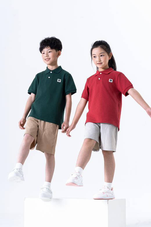连绵·儿童A类POLO短袖XZ179 商品图0