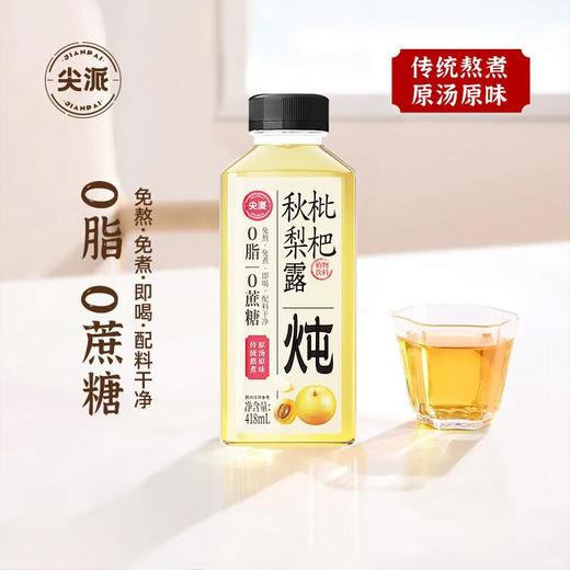 尖派熬炖煮润 养生茶系列  植物饮料 418ml/瓶 商品图1